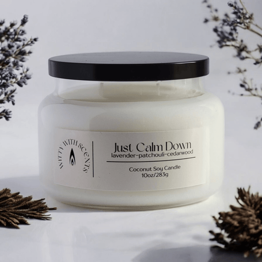 Just Calm Down Candle