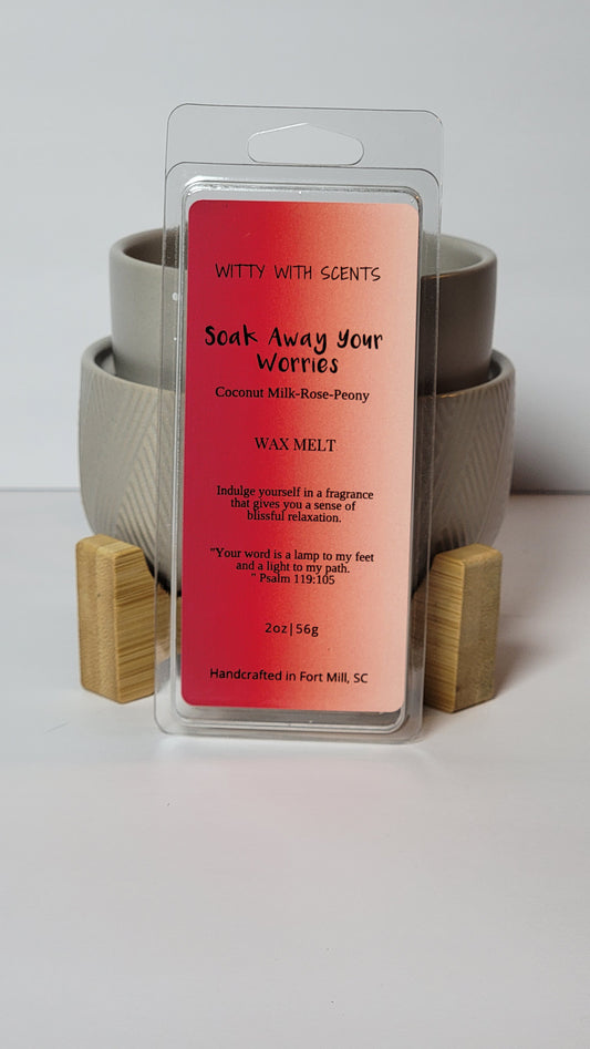 Soak Away Your Worries Wax Melt