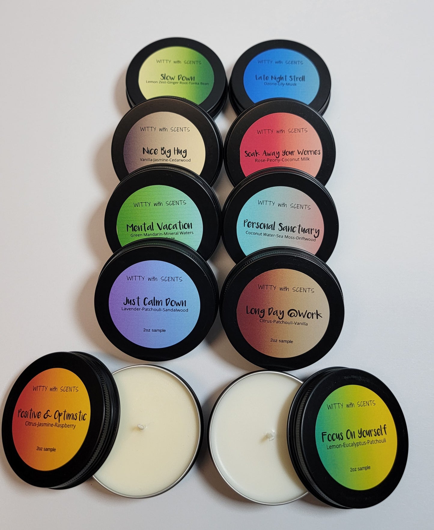 Candle Travel/Sample Tins