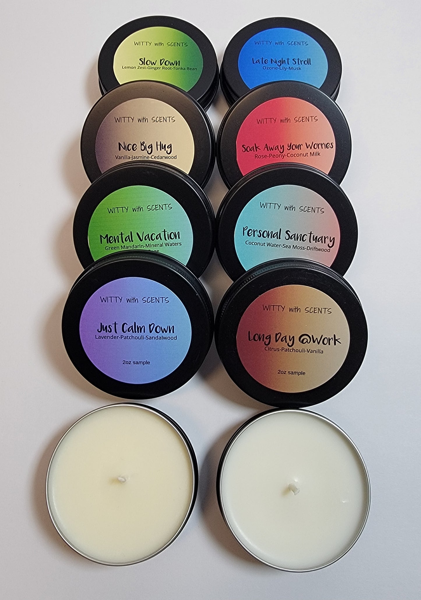 Candle Travel/Sample Tins